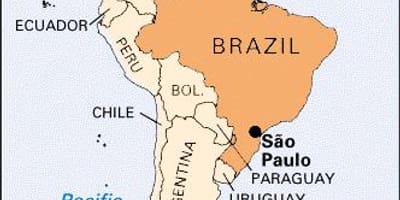 Zemljevid san Paulo